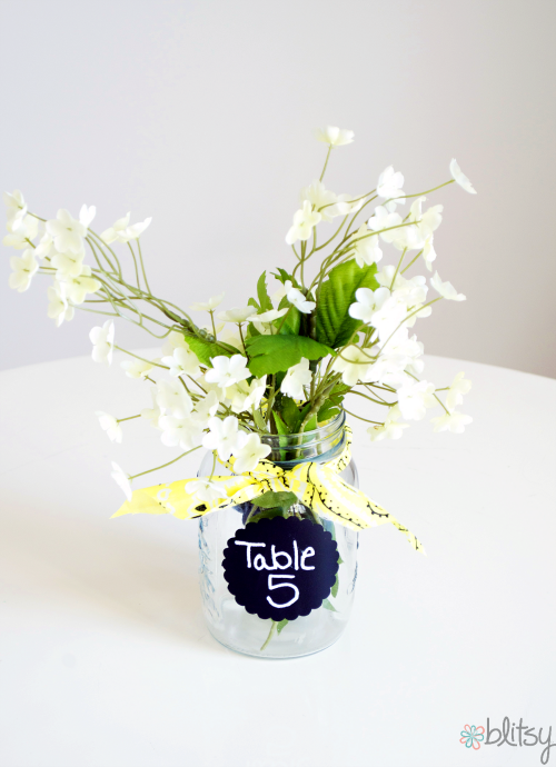 Entertain With: Jar Table Numbers