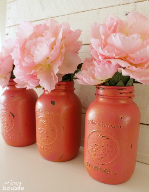 Make Unique Vases with Brushed Paint