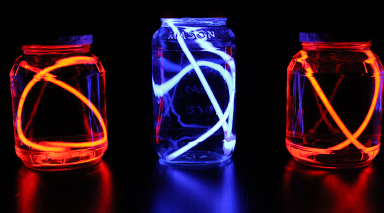 For the Kids: Glow Stick Jars