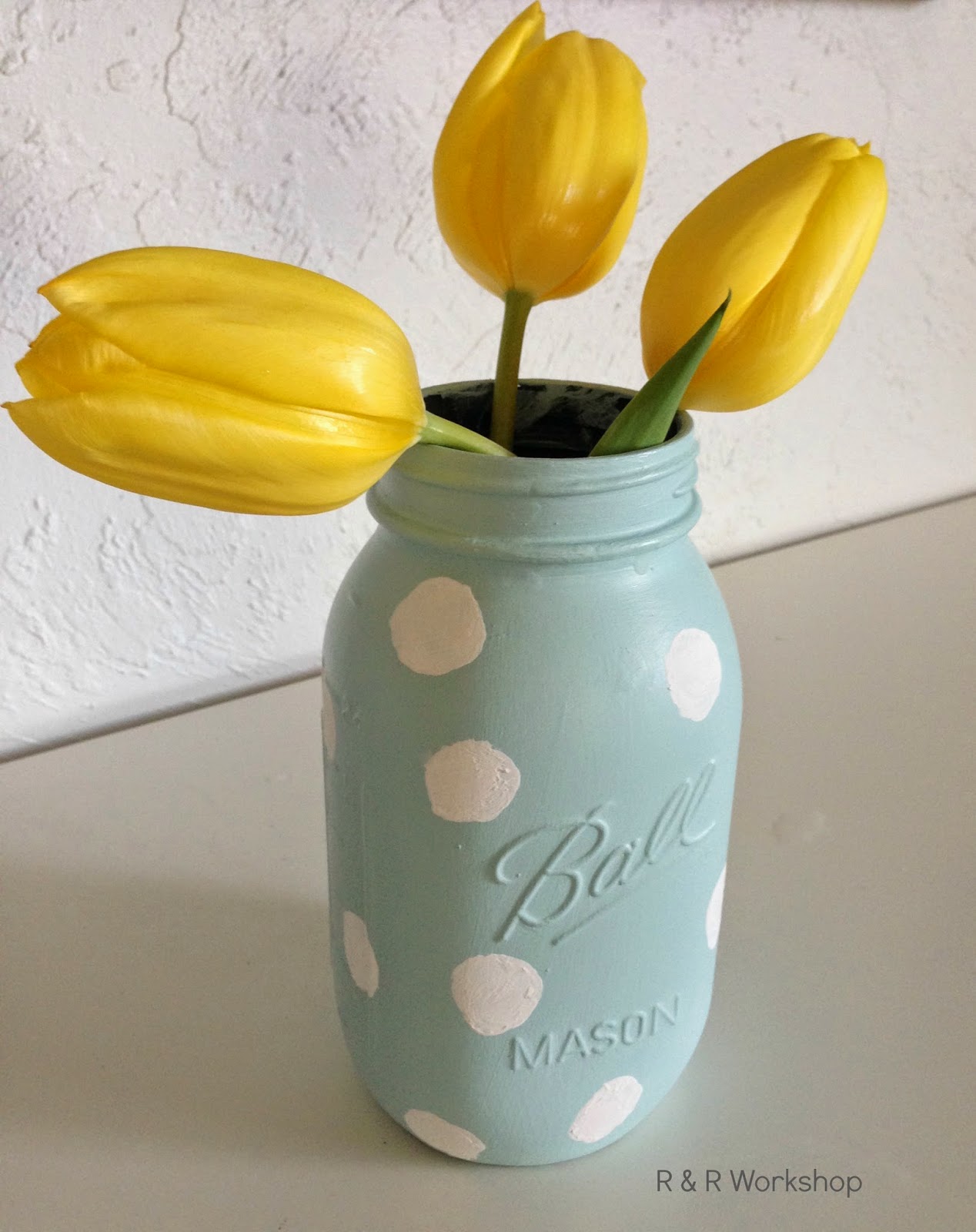 Home Decor: Polka Dot Vase