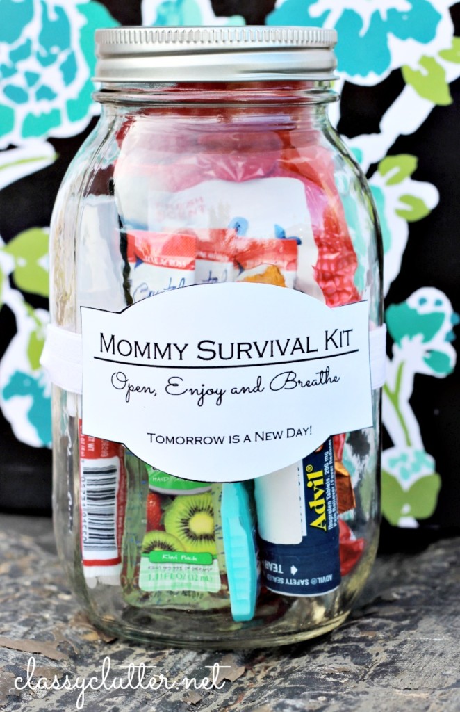 Gift Ideas: Mom Survival Kit