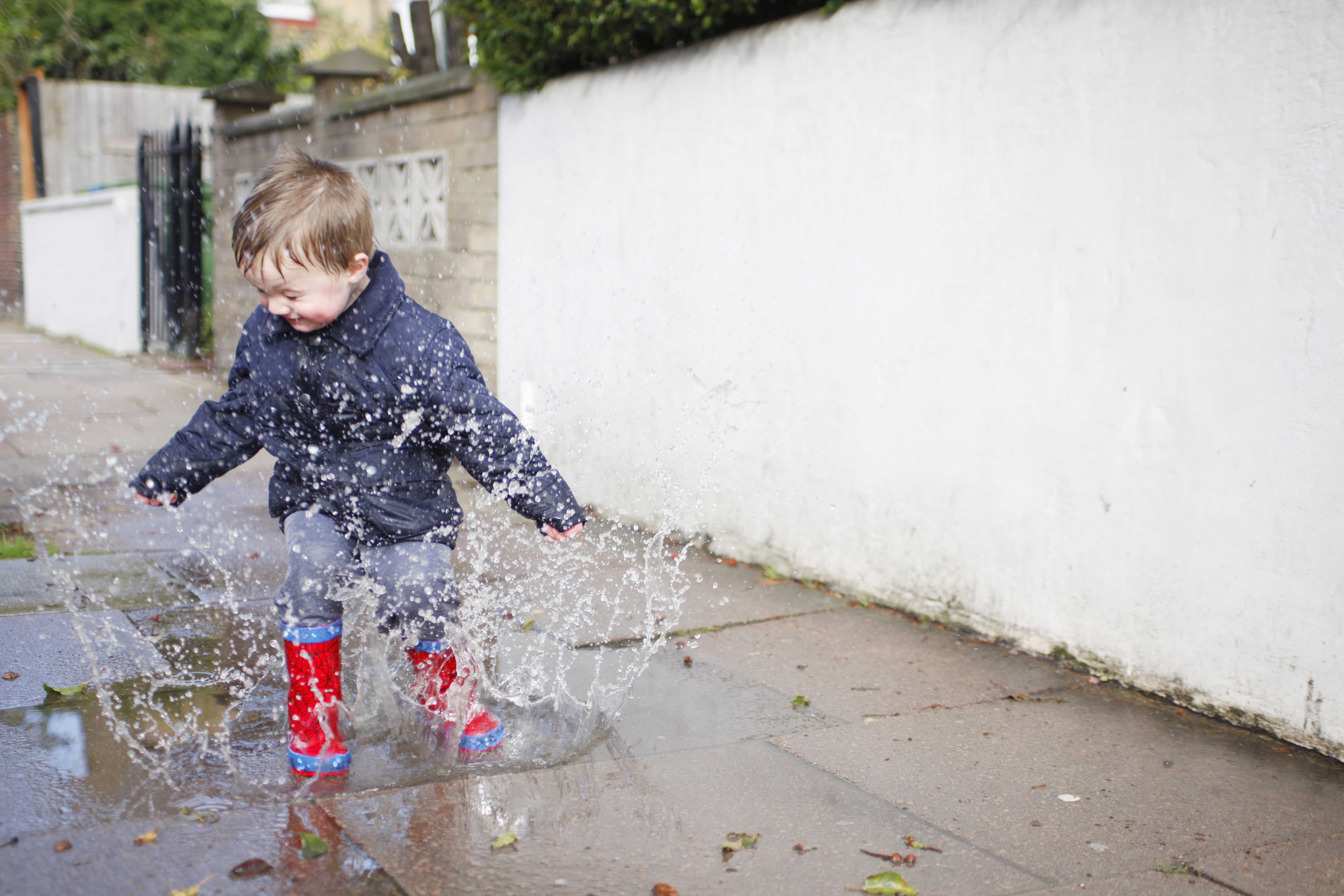 Jump in puddles