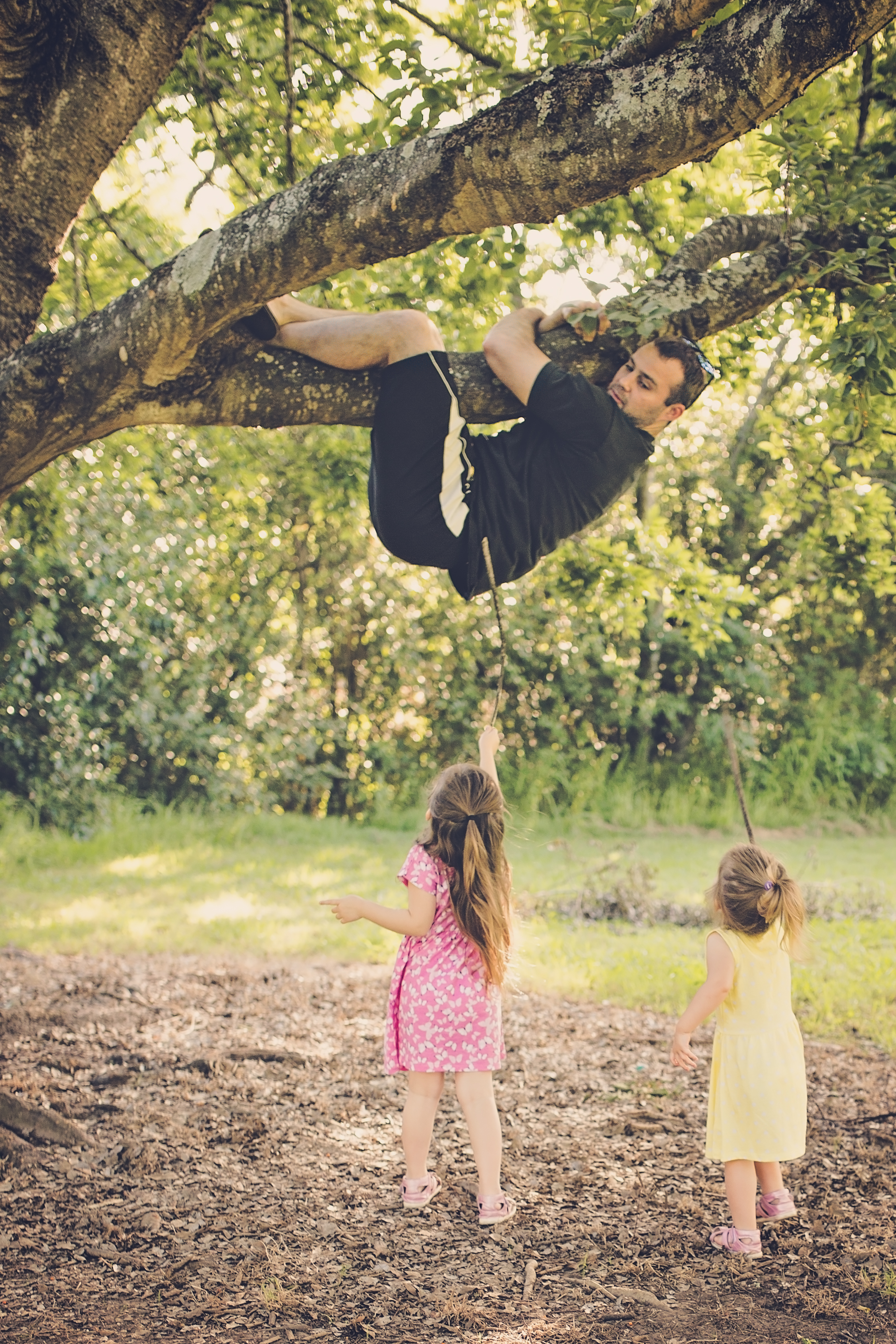 Teach them how to climb a tree