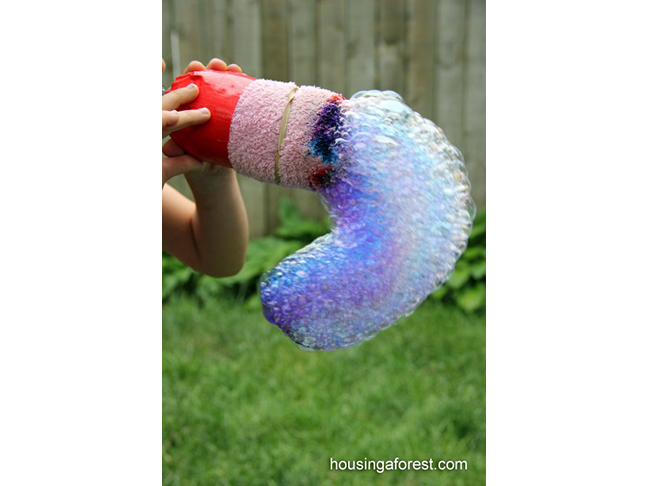 Rainbow Bubble Snakes