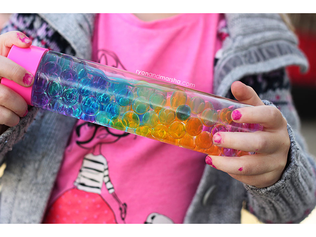 Rainbow Sensory Bottle