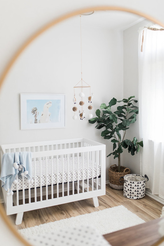 Minimalist Baby Boy Nursery Theme