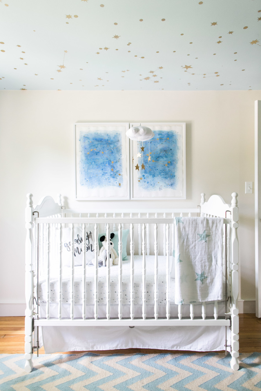 Constellation Baby Boy Nursery Theme