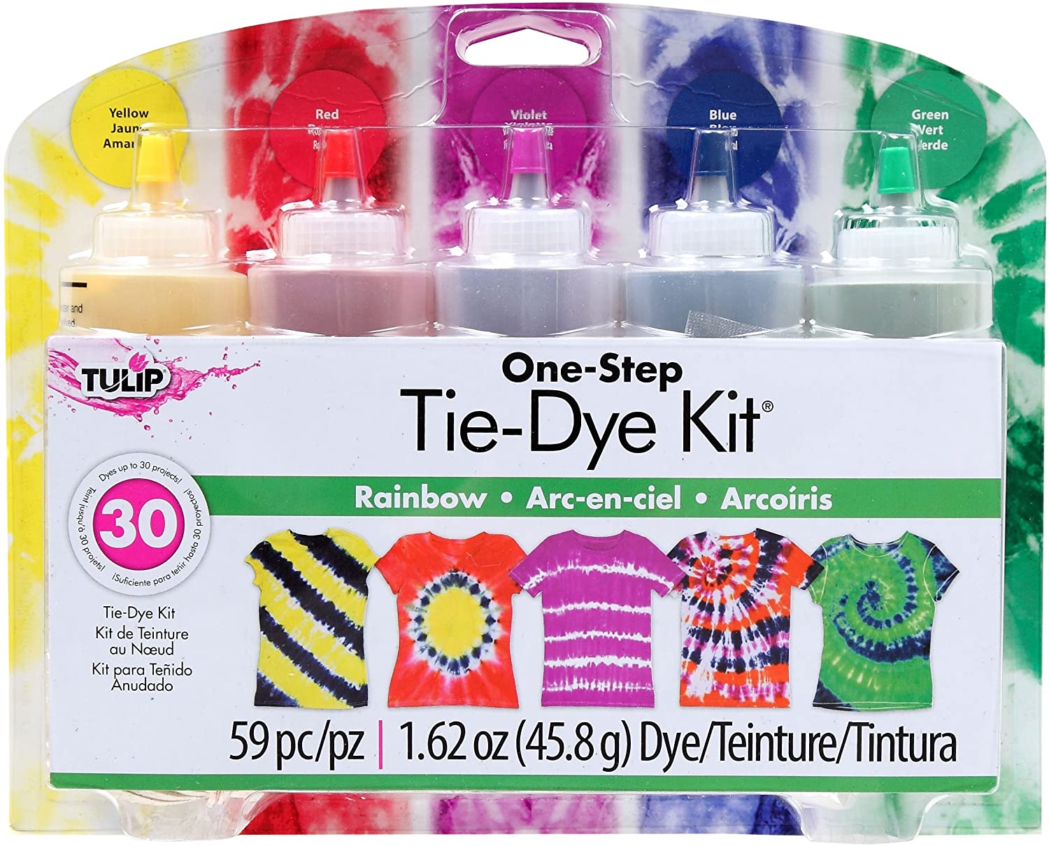 Tulip One-Step 5 Color Tie-Dye Kit 