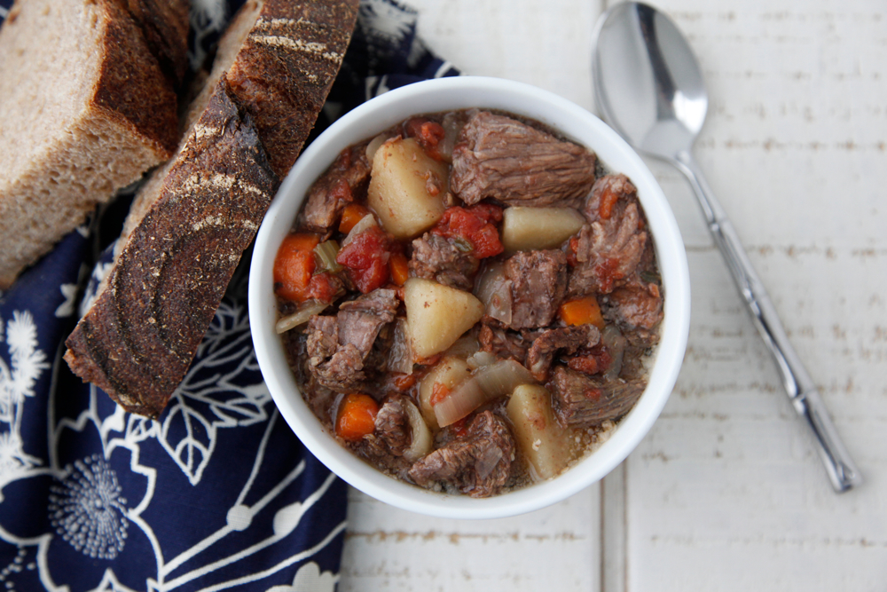 Simple Slow Cooker Beef Stew