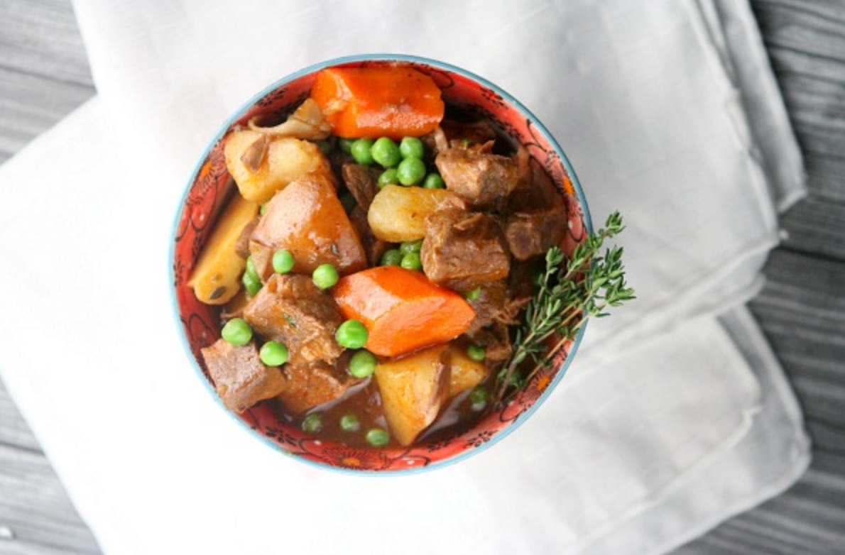 Easy Slow Cooker Beef Stew