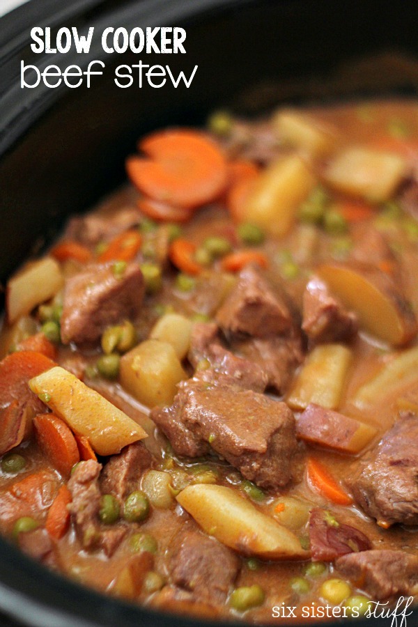 Shortcut Slow Cooker Beef Stew