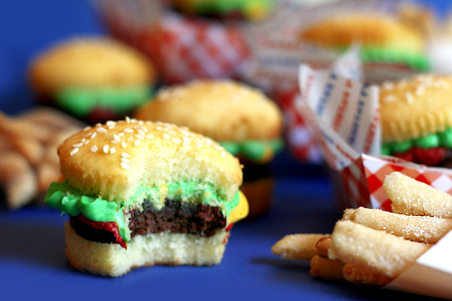 Cookout Cupcakes Bbq 1 Summer Cheeseburger