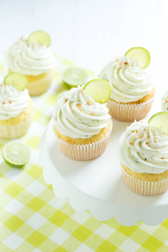 Coconut Key Lime Cupakes
