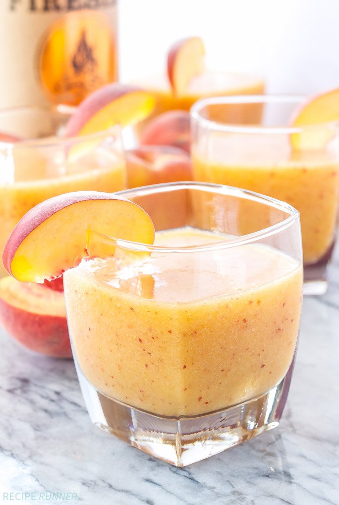 Bourbon Peach Slush  