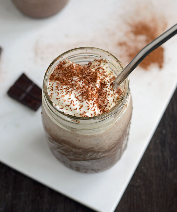 Spiked Frozen Mexican Hot Chocolate  