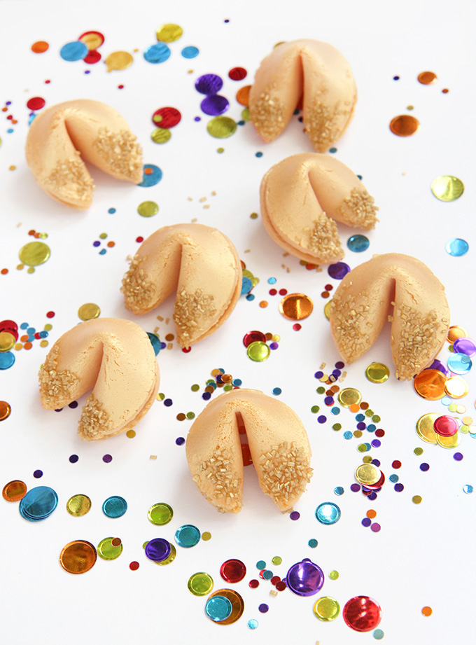 Decorated Fortune Cookies 