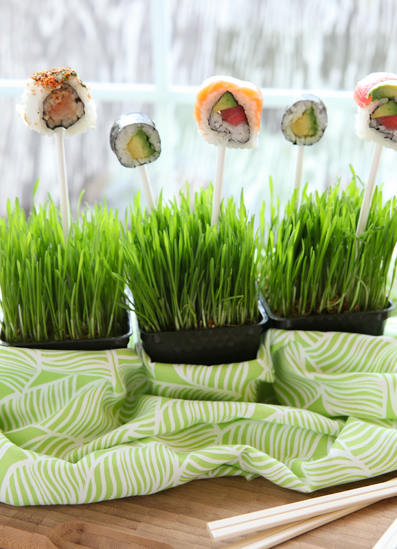 Sushi Lollipops 