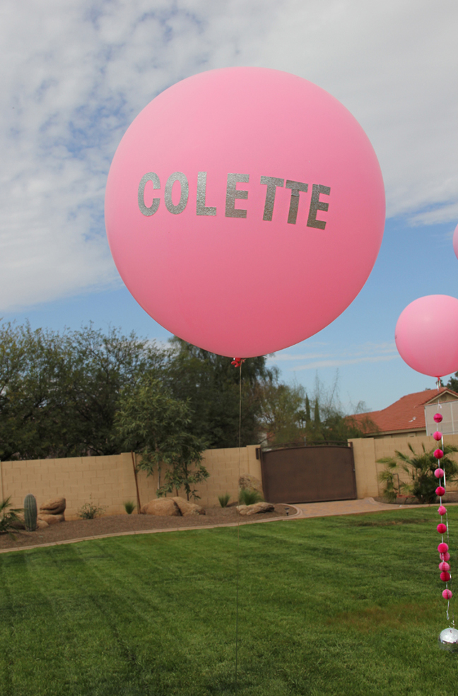 Personalize Balloons with Stickers