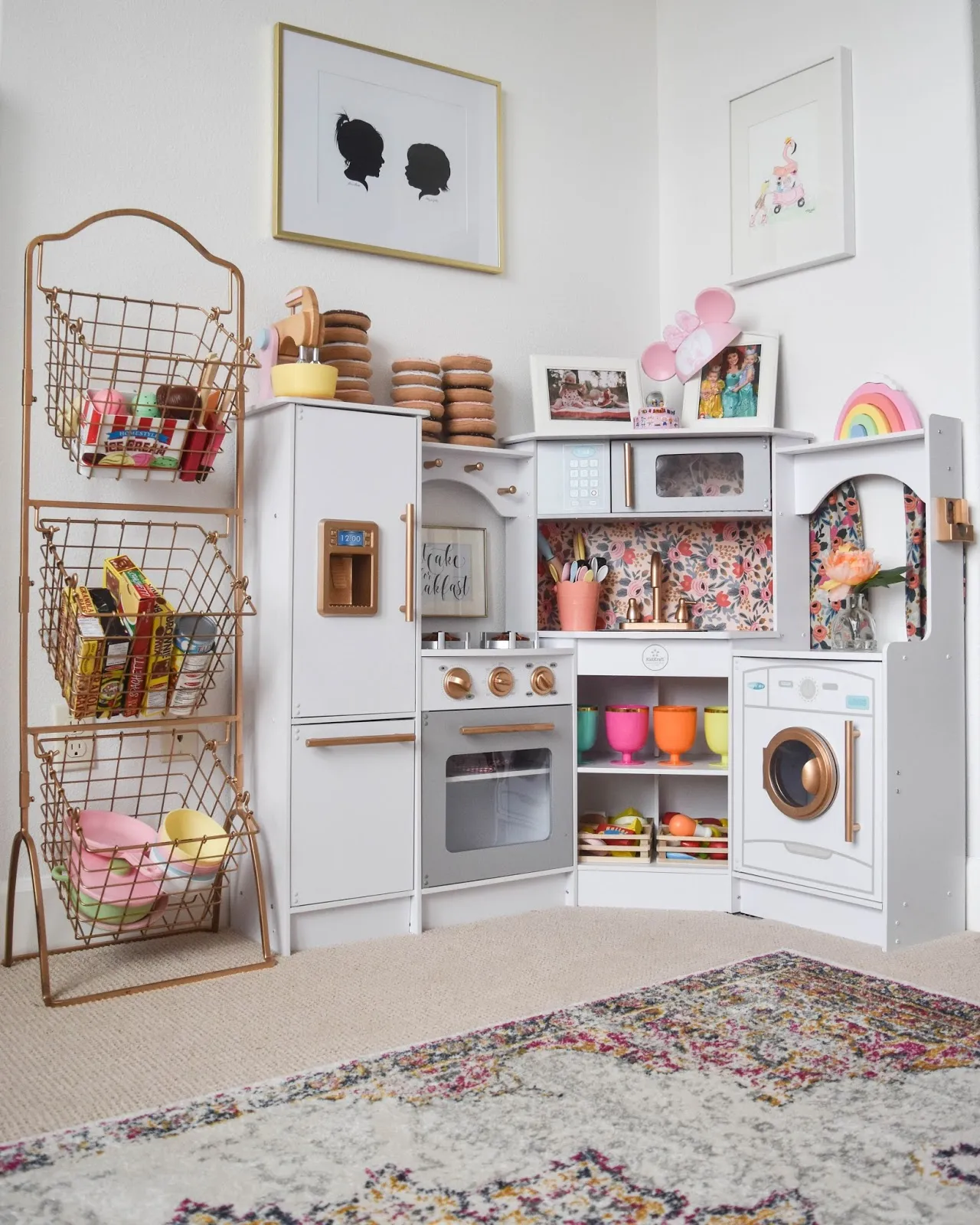 Tiered Baskets Toy Storage