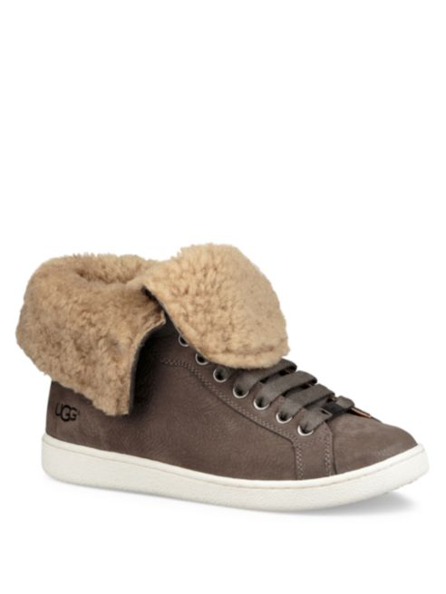 UGG Fold-Over With Shearling Lining