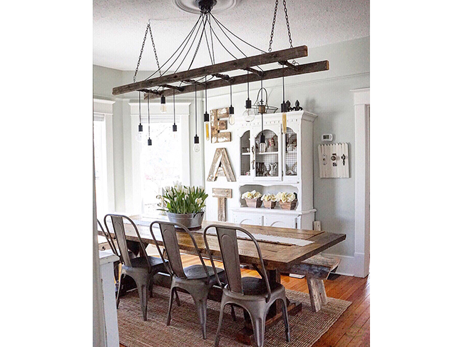 Hanging Barn & Pendant Chandelier