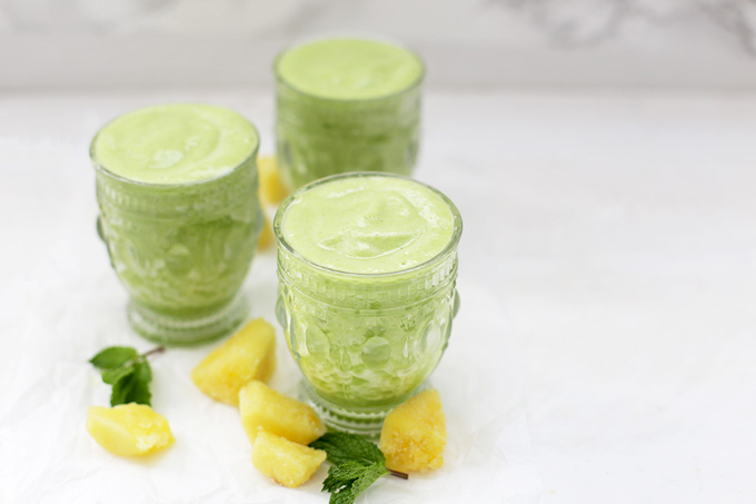 Pineapple Mint Smoothie