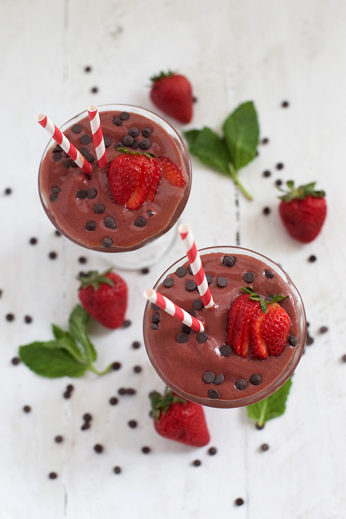 Chocolate Strawberry Shake