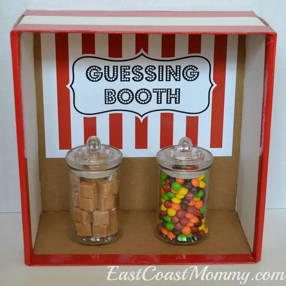 Carnival Birthday Guessing Booth