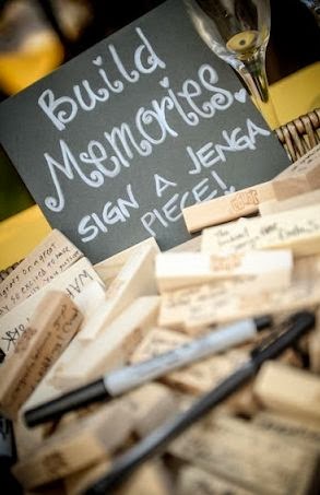 Sweet 16 Jenga Memory Book