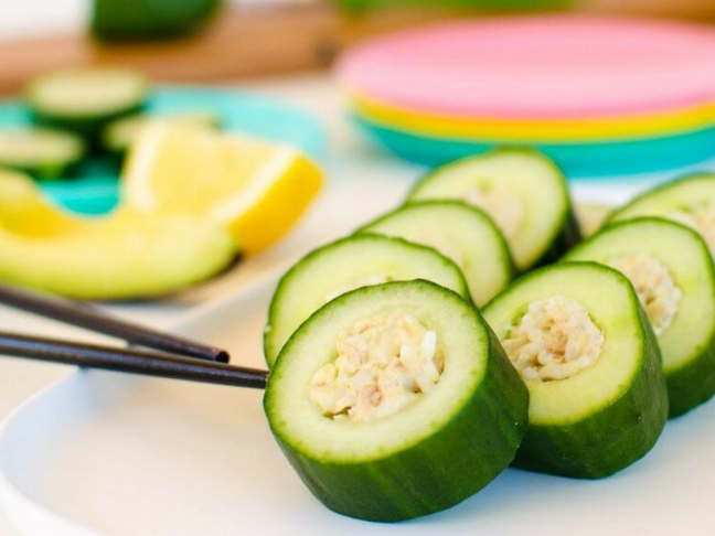 Cucumber sushi