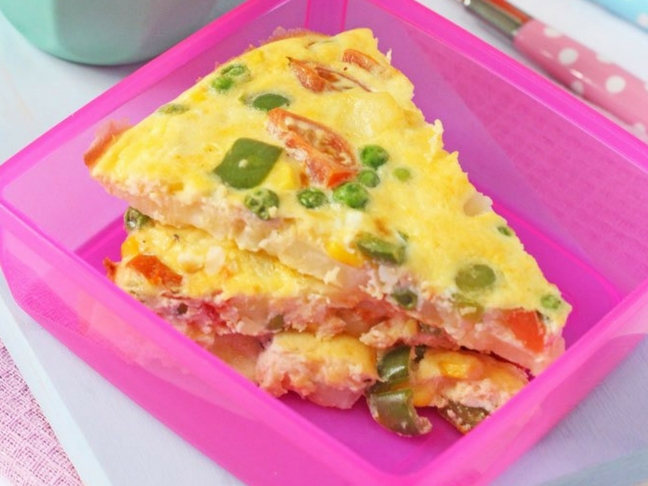 Lunchbox Spanish Omelette