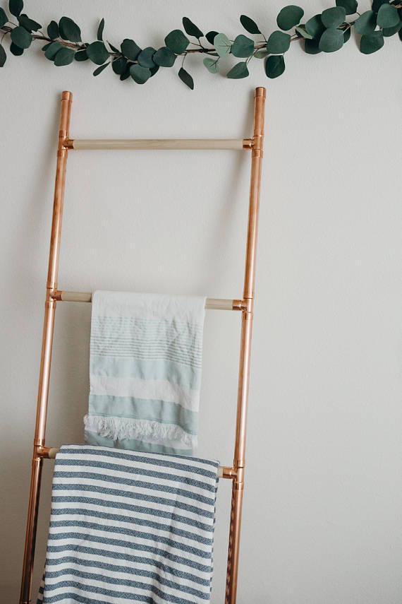 Copper Blanket Ladder