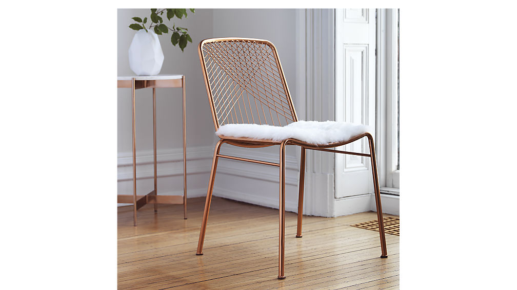 Beta Rosa Copper Chair