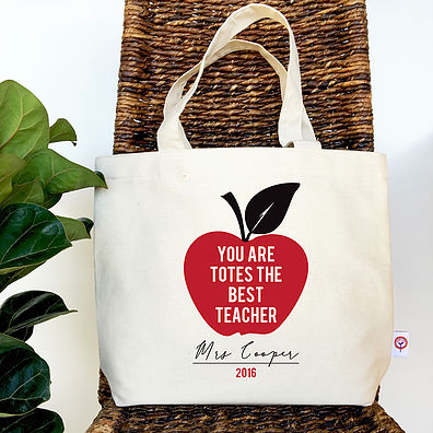 Colour and Spice Totes the Best Teacher Tote Bag