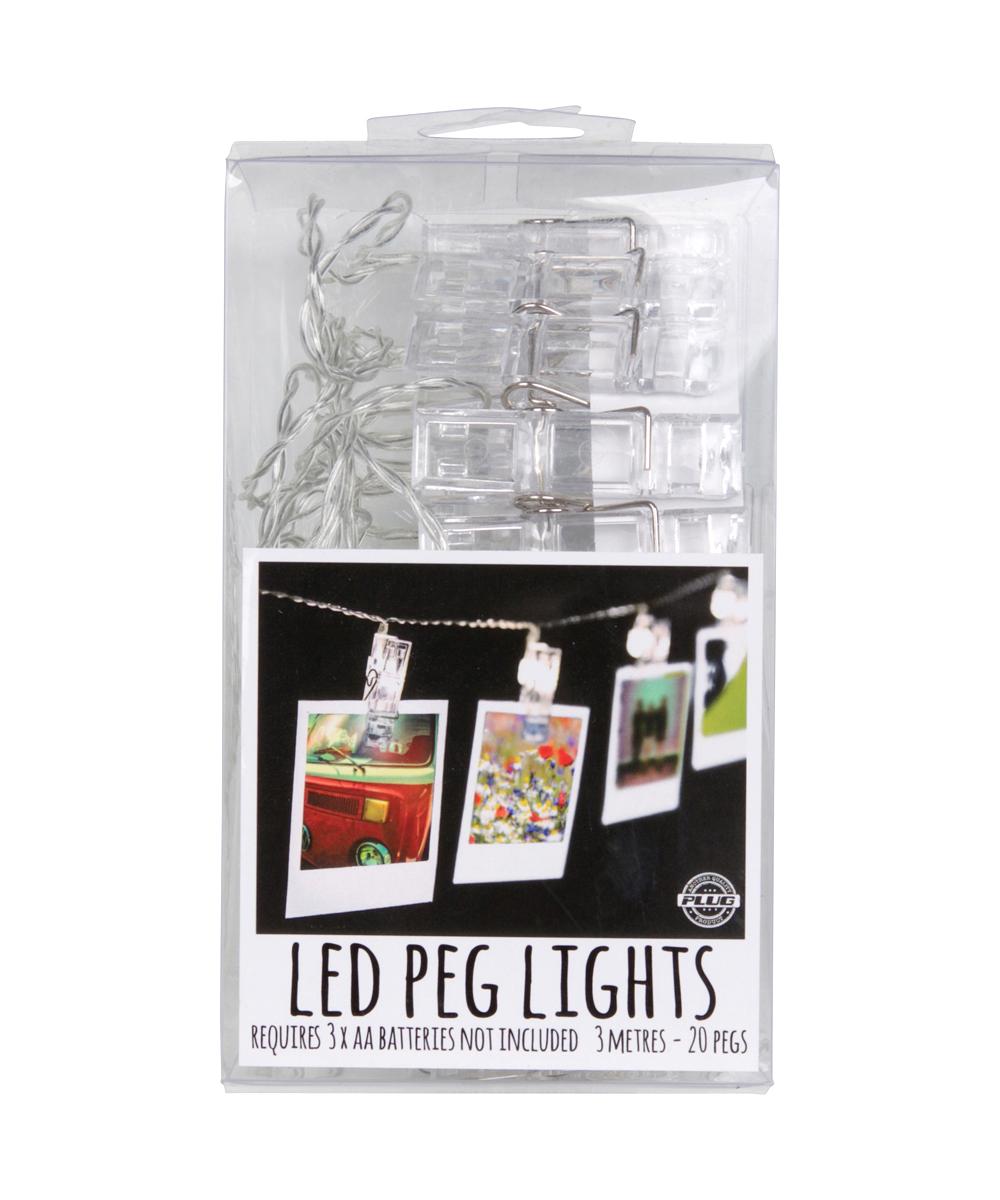 LED Peg Lights