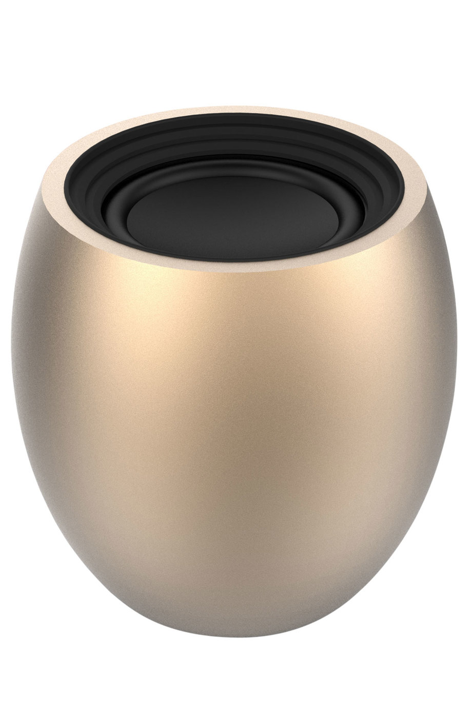 Eggi Portable Bluetooth Speaker in Metallic Gold