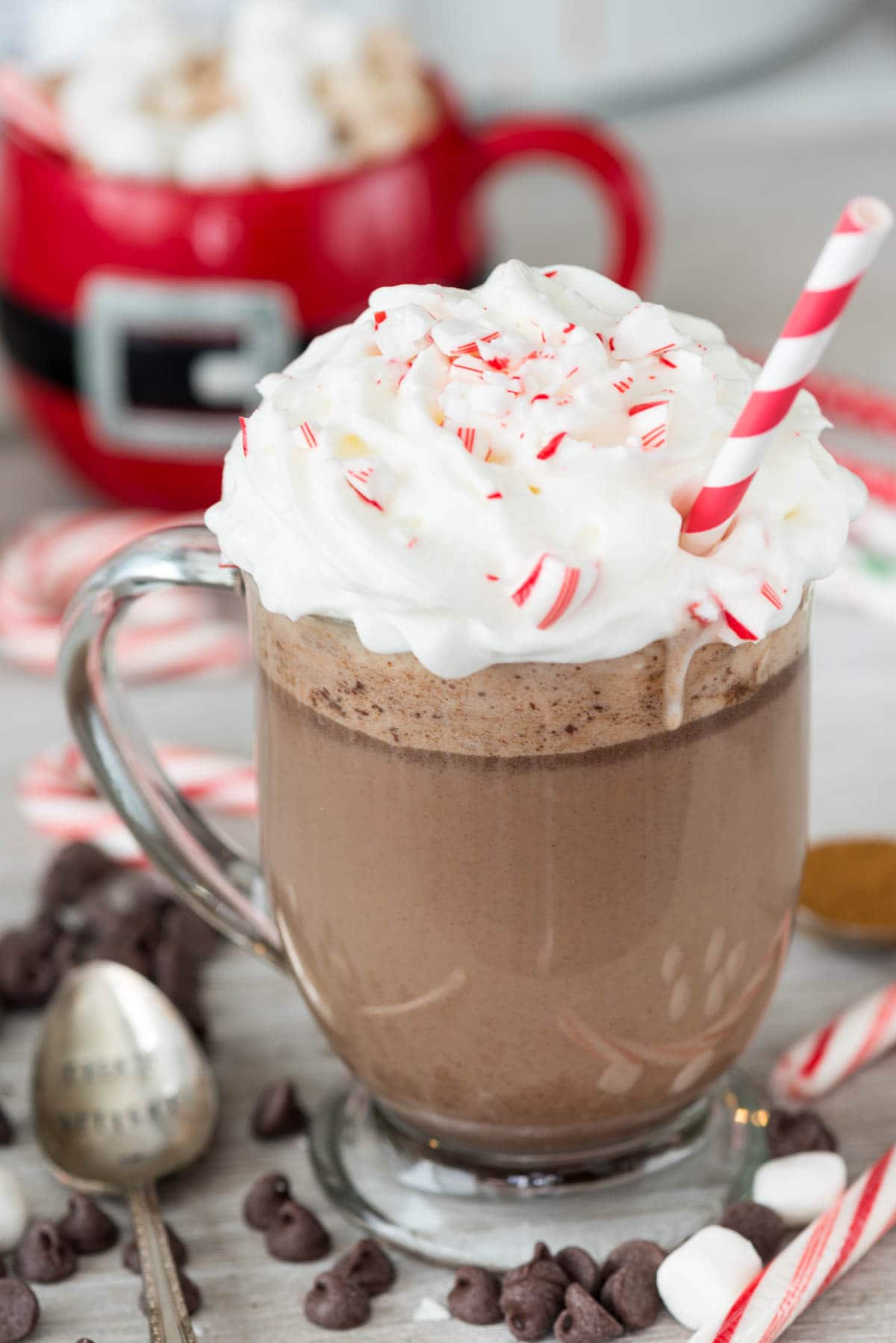 Slow Cooker Peppermint Mocha Cocktail