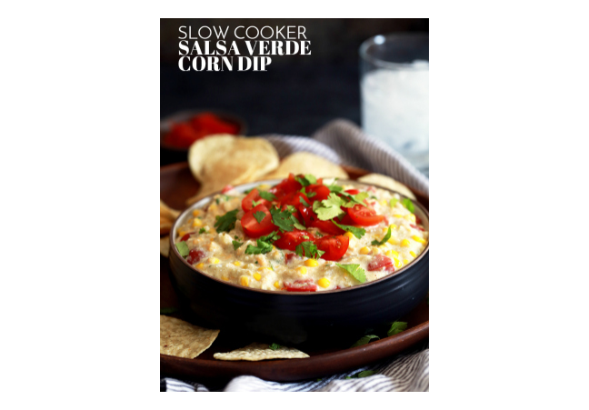 Salsa Verde Corn Dip   