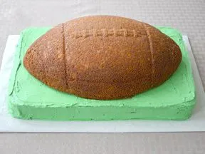 DIY Football Birthday Cake