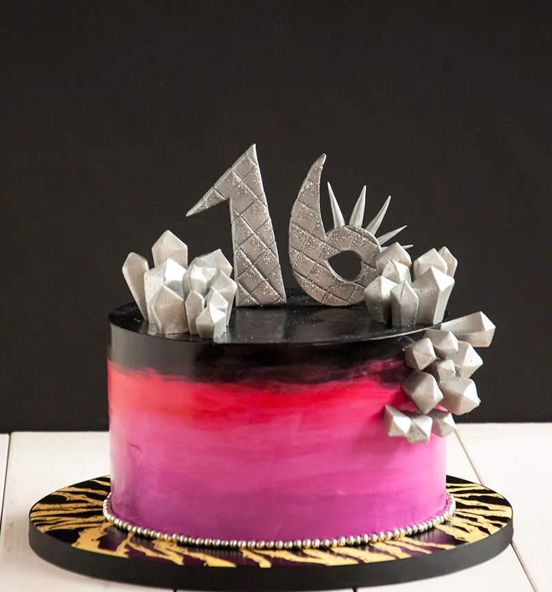 Lady Gaga Sweet 16 Birthday Cake