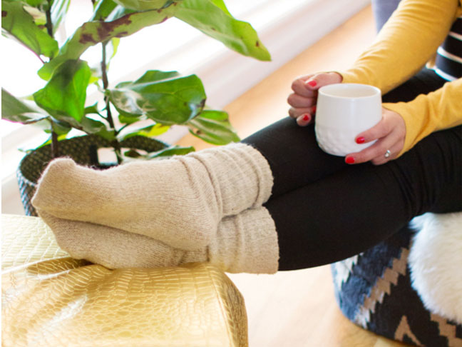 Cozy Sweater Socks