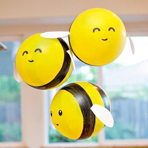 Bumble Bee Balloons