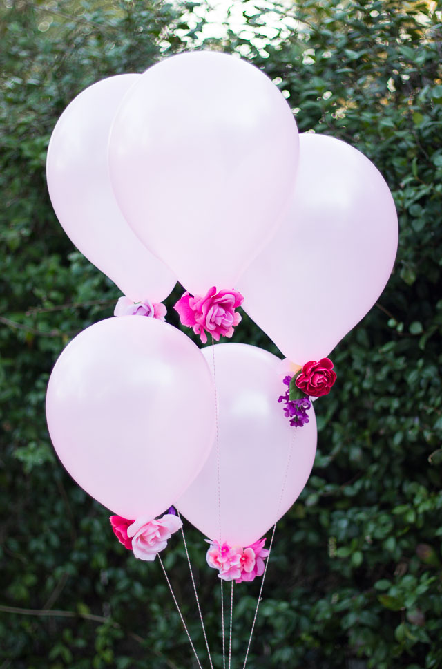 DIY Flower Balloons