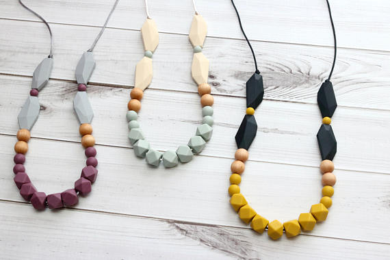 Modern Mommy Teething Necklace