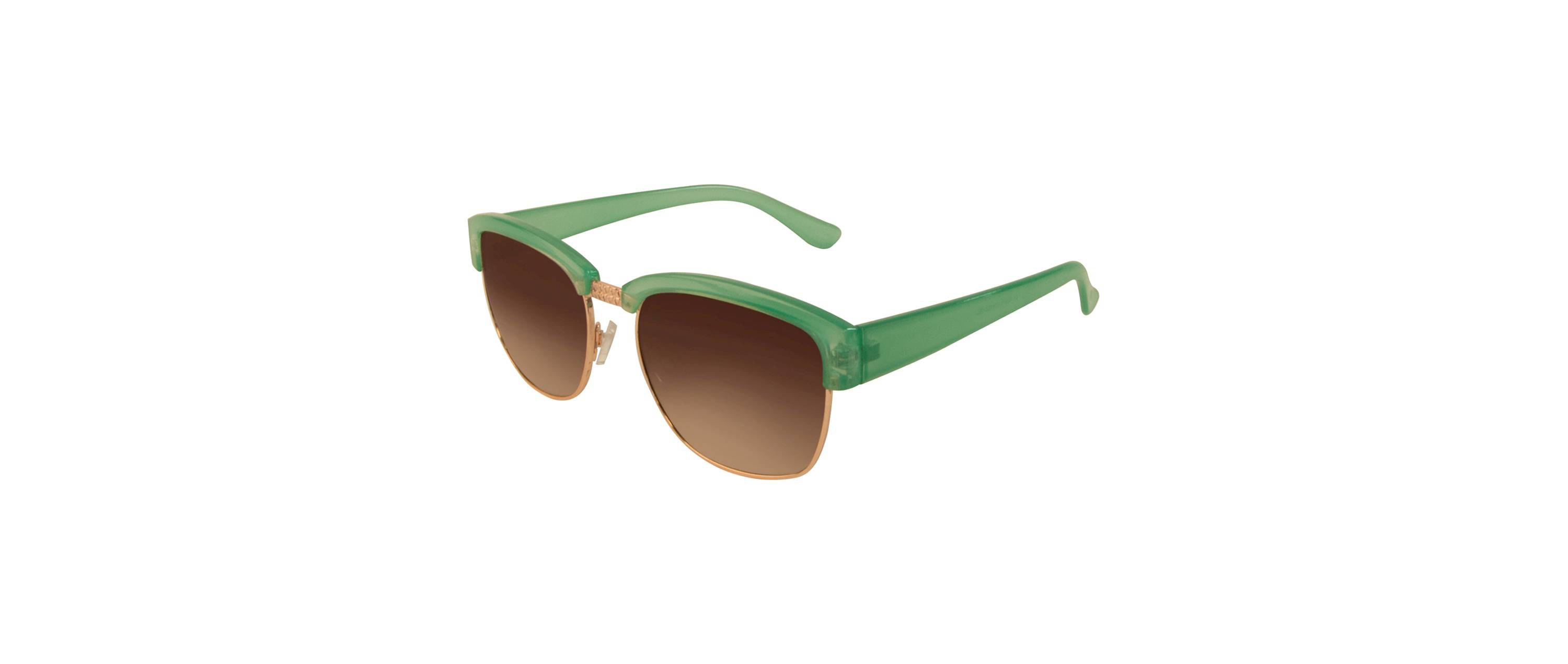 Retro Green and Gold Sunglasses