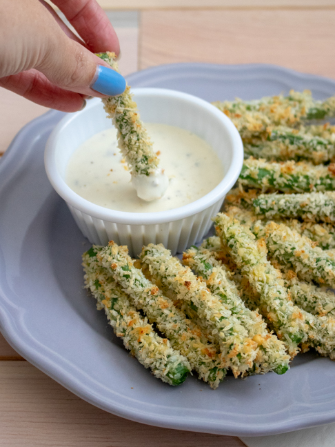 Baked Green Bean Fries