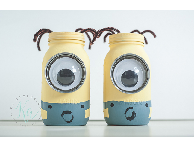 Mason Jar Minions  