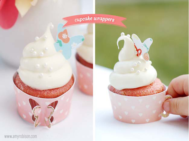 Tea cup cupcake wrappers