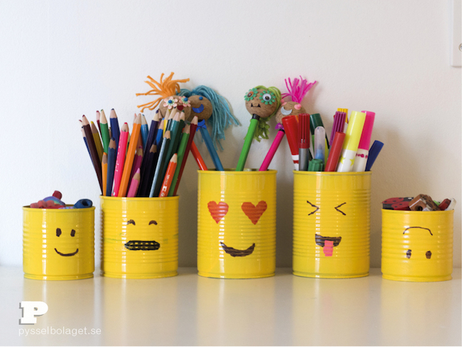 Emoji Pencil Holders 