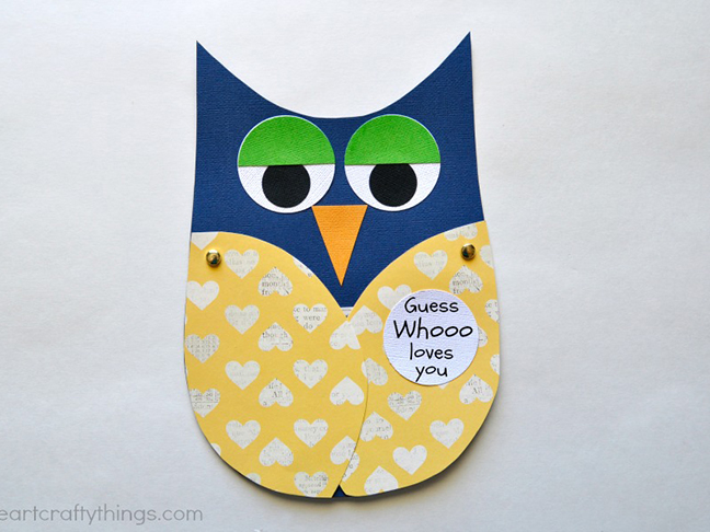 Guess Whooo Loves You Card